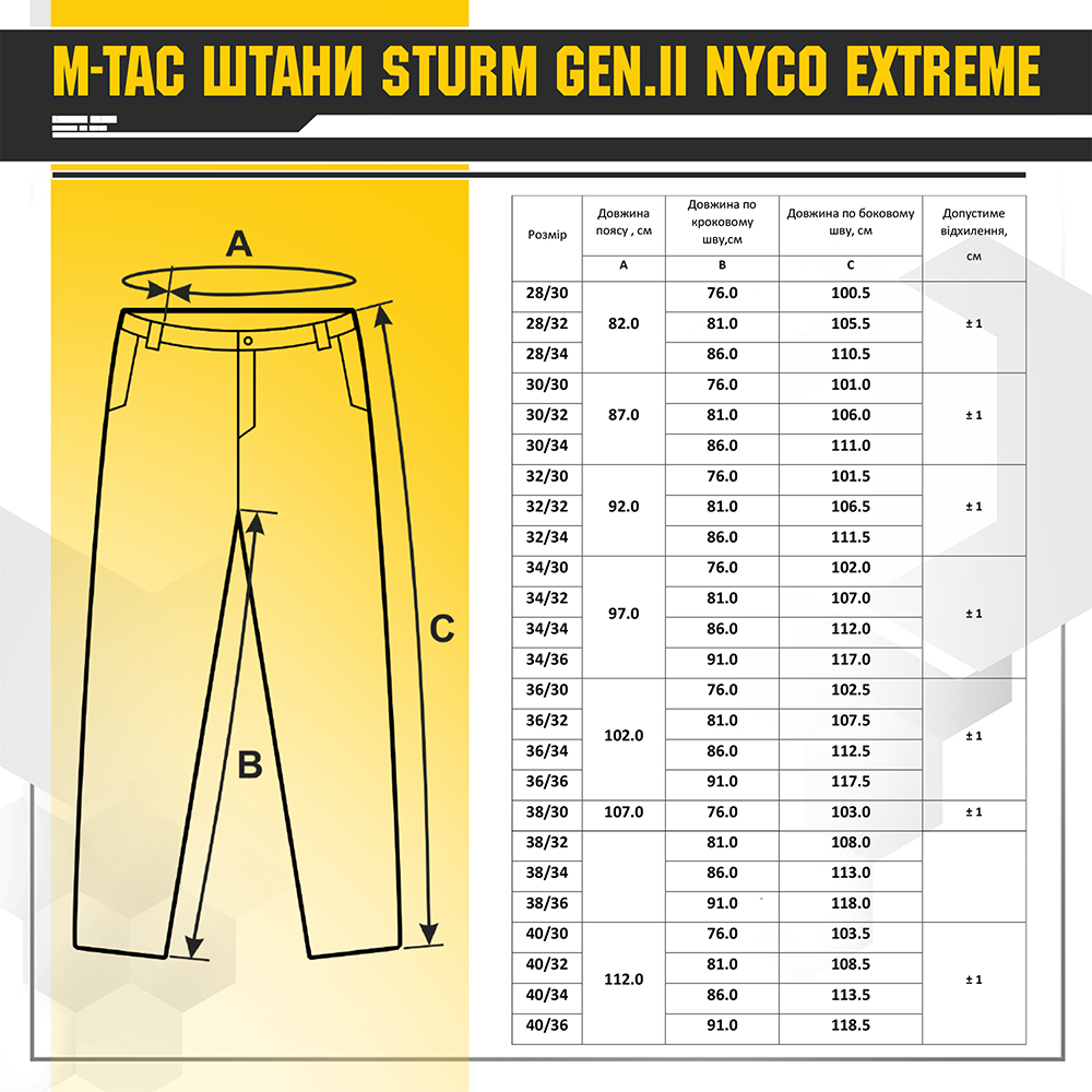 Брюки M-Tac Sturm Gen II NYCO Extreme Multicam  Фото 3